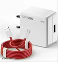 ZOTIC Ultra-Fast Charger Compatible upto 120-Watt, Fast Charging Mobile Charger, Compatible