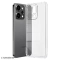 Satyman Premium Quality Transparent Back Case Cover For Oppo Reno 14 Pro 5G , Soft Transparent Back Case Cover