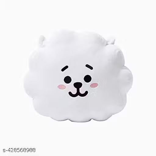 Cotton Plush Throw Pillow, Stuffed Animal Toys Throw Pillow,Compatible For Bts Bt21 RJ Characters Soft Toy