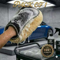 KRIVA Premium Car Wash Mitt - Soft Sheepskin & Mesh Design PACK OF - 1