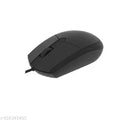 EECO USB Wired Mouse for Laptop & Desktop