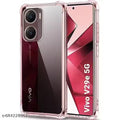 Vivo V29e 5G Transparent BACK COVER, Designer Soft Silicon Shockproof mobile back cover for Vivo V29e 5G Free Size