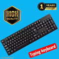 USB KEYBOARD MULTIPLE PURPOSES USE LAPTOP COMPUTER CPU DESKTOP MOBILE LED TV CAMERA DVR PLUG IN PLAY