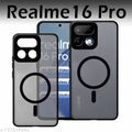 Realme 16 Pro 5G Case Cover , Compatible with MagSafe , Built-in Magnetic Anti-Shock Cell Phone Case