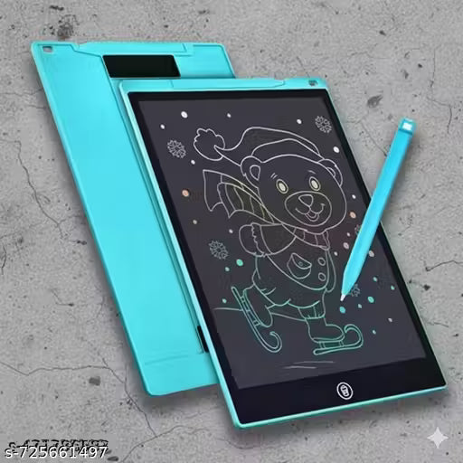 8.5 Inch LCD Screen with Stylus || Digital LCD Writing Slate for Kids Learning & Drawing (MULTICOLOUR)