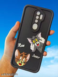 New Design Tom and Jerry Back Cover Soft Silicone Case Cover Edge Camera Protection Cover