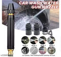 Water Spray Gun for Car Wash Bike Washing Gun for 1/2" Hose Pipe High Pressure Water Gun Nozzle Adjustable Car Washer Gun Brass Jet Water