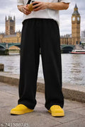 Vownz Men's Lower/ Trouser–Loose Fit Polycotton with Elastic Waistband & Pockets