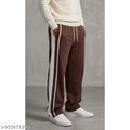 Men’s Brown Track Pant with Drawstring | Gym Workout, Running, Travel & Casual Wear