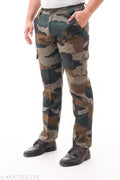 Men's Regular Fit Military Cargo for men Relaxed and Regular Fit Cargo Pants For Men trousers for men new trackpant for men best trouser for mens cotton blend trendy trouser for mens Army print track pant