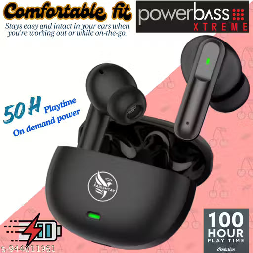 FARISHTAY Airdopes 151 TWS, 45H Playtime, 13mm Dynamic Drivers, ENC Dual Mode Wireless Earbuds with 300mAh Battery Capacity
