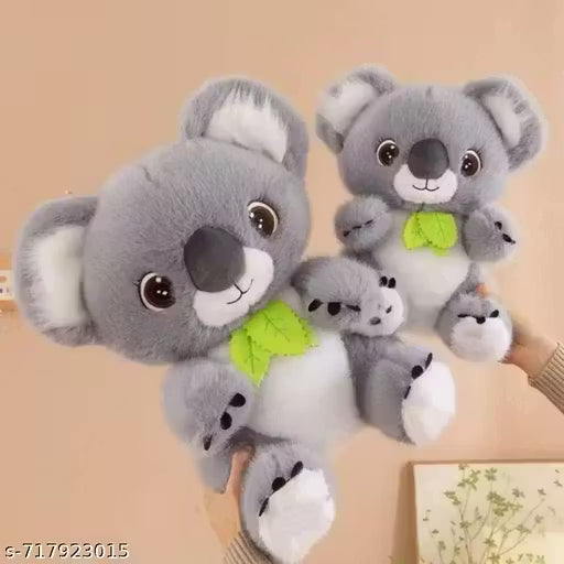 Cute Koala Animal Soft Stuffed Plush Toy for Kids Baby Girls & Boys Birthday Gifts (Single piece / Size: 34 cm)