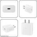 Kenviq 25W Pd New Charger with Type C to C Cable Compatible with Smartphones , Super Fast Charging For Sam-sung G-alaxy devices