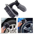 MT- Car Tyre Cleaning Brush Scrubber with Antislip Handle Multi-Functional SUV Tire Wheel Rim Hub Washing Cleaner