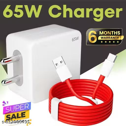 65 Watt Mobile Charger, 65 Watt Fast Charger; Super-Fast Universal Mobile Charger, 65 watt charger, 65 Watt Powerr Adapter