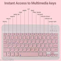 SKYVILLA™ Slim Wireless Keyboard & Mouse Combo | Ultra-Thin Silent Keyboard with Ergonomic Mouse for Laptop, PC & Tablet