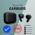 Black Buds Pro With 45 Db Anc, Ultra Bass Technology & Upto 370 Hours Of Battery Life Bluetooth In ear Headset (BLACK)