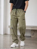 Cargo pants ll Multi-pocket ll Loose fit ll Utility ll Casual