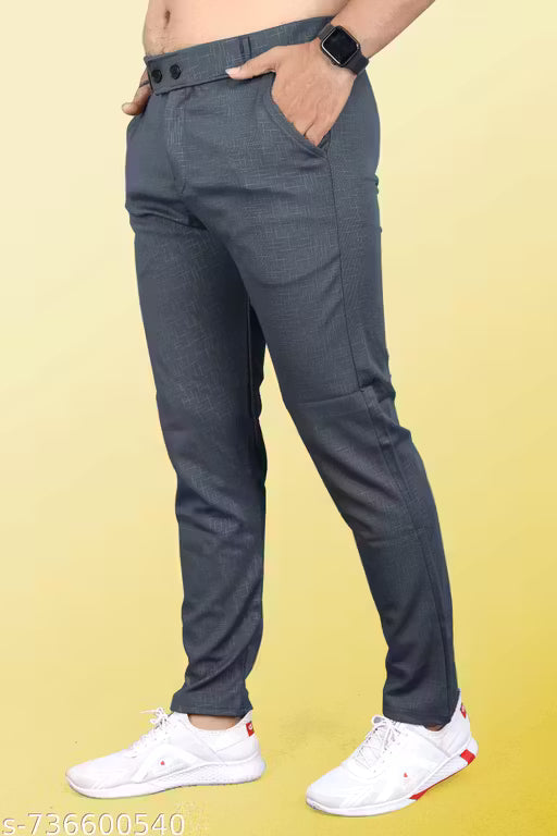 INDICLUB Regular Fit Men Trousers