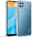 Back Cover for Oppo A15 | Oppo A15s (Silicone Clear Case with Camera Protection | Soft and Flexible | Transparent)
