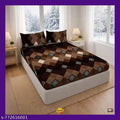 All Around Fitted Elastic Bedsheet With 2 Pillow Covers