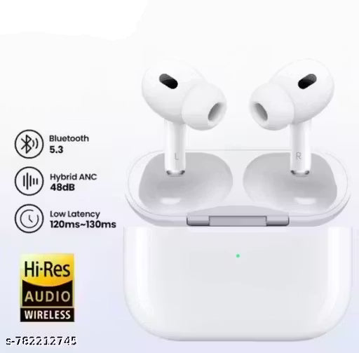 BT Wireless Earbuds Bluetooth Headphones With Charging Case Cancelling 3D Stereo Headsets Built in Mic in Earpods Earbuds IPX5 Waterproof Buds for Android