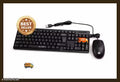 FEEL USB KEYBOARD & COMFY USB MOUSE COMBO PACK
