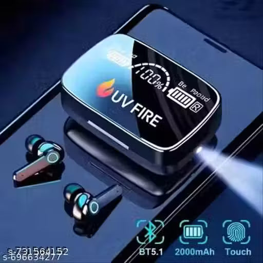 M19 ANC Gaming earbuds with 10-hour Battery Backup and high-quality Design with Deep Bass sound, featuring a Gaming Chipset with copper speakers and metal Ears, Type C fast charge,