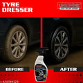 UNIESHINE 500ML Tyre Polish for Car & Bike with Sponge | Long-Lasting Tyre Shine & Protection | Easy to Apply | Ultimate Gloss Finish for All Vehicles