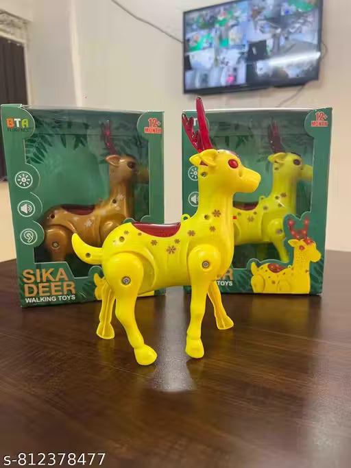 Sikka dear walking musical toy