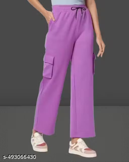 CRN# Women cargo Pant -LAVENDER