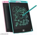 LCD Drawing & Writing Pad 8.5 Inch Pack of 2 | Kids Practice & Learning Tablet (Multi Colours)