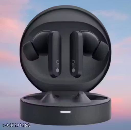 Premium Wireless Bluetooth Earbuds with Active Cancellation (ANC), 28 Hours Playtime, Deep Bass, IP54 Water Resistance, Type-C Fast Charging