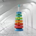Spinning Stacking Toys | Rainbow Spin Tower for Toddlers | Durable ABS Plastic | Sensory Learning Toy for Autism for Boys & Girls