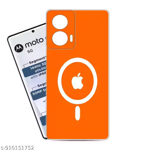 Back Cover For Moto G85 5G/Moto G96 5G/Moto G85/Moto Edge 50 Fusion/Moto Edge 50 Fusion 5G Silicone|Shockproof|Soft Silicone TPU| Designer Pattern Printed|High Definition Printed|