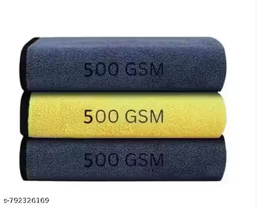 Microfiber Towel for Car Combo Pack Of 3 – Use For Bike,Car,Home,Office & Kitchen Cleaning