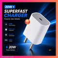 20W Fast Charger USB C Adapter | Super Fast Charging PD Charger | Type C Wall Charger for Smartphones & Tablets