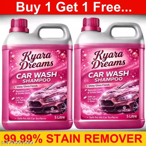 Car Wash Shampoo 10L Multipurpose Foam Cleaner for Car Bike Deep Shine
