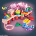 Sorting Stacking Train Toy for Kids | Montessori Educational Toy