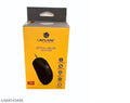 Lapcare L-60 Plus Optical Wired Mouse, USB Plug & Play, Smooth Click, Lightweight, for Laptop/Desktop (Black)