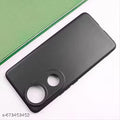 Vivo V50 / V50e / Vivo T4R / iQOO Z10R (5G) Back Cover | Camera Bump Protection & Inner Velvet Fabric Lining | Ultra Slim Matte Soft Rubberised Case Cover (Black)