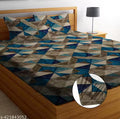 Mdj Fitted Bedsheet King size 72x78+10 inch with 2 pillow cover