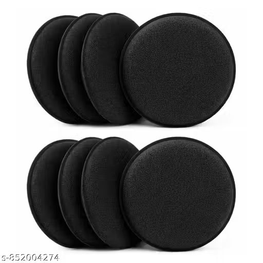 Car Polish Sponge Multipurpose Car Foam Wax Applicator Polish Pad Soft Car Clean Wax Sponge Used for Detailing Polish for Bike and Car Dashboard Round Pads - Pack of (8)
