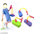 Kids Pogo Jumper Fun and Safe Pogo Stick for Toddlers, Durable Foam Bungee Jumping Stick Makes Squeaky Sounds