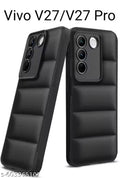 Vivo V27 Pro / V27 Back Cover | Military Grade Case | Shockproof Puff Armor Design | Full Body 360° Protective Case