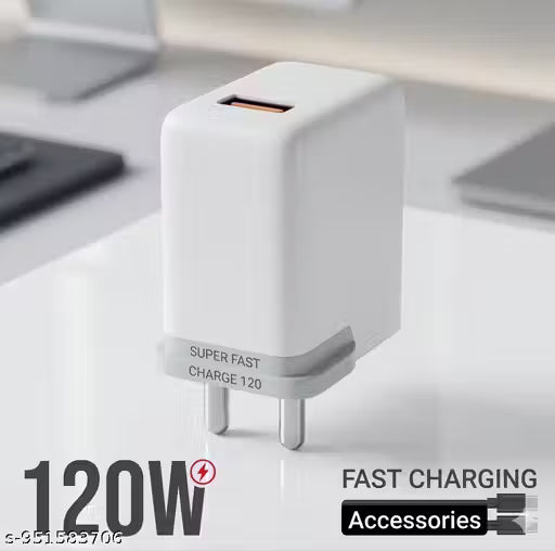 120W Super Fast Charger Adapter | Turbo Charging |