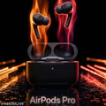 Vertex Airbud Pro Black TWS | Bluetooth 5.3 Earbuds with Mic | IPX5 Waterproof | Wireless Earpods | Fast Charging Case