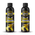 Amwax Car and Bike Body Polish / Car Polish / Bike Polish / Gloss Shine / universal (100+100=200 ml Combo)