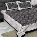 Pure Cotton Double Bed Bedsheet With 2 Pillow Cover