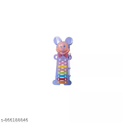 Cute Cartoon Mouse Xylophone Toy for Kids – Colorful Musical Instrument with Mallet